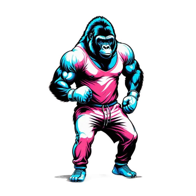 Boxe Boxeur Gorille