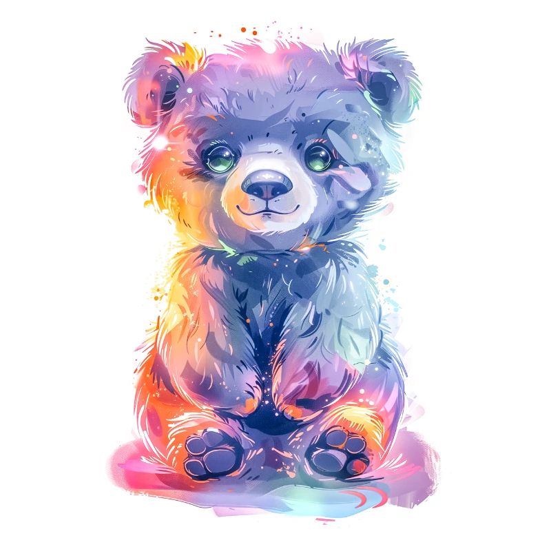 Ours néon mignon