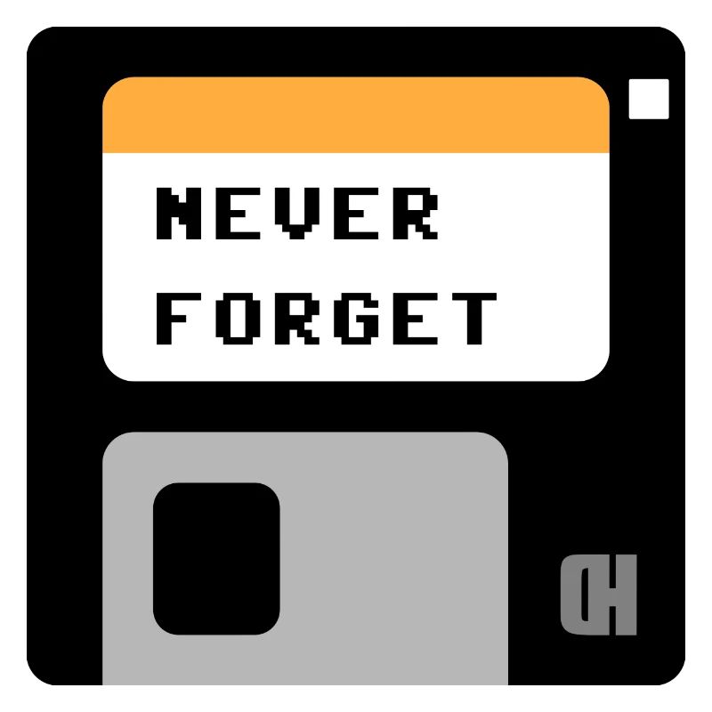 Diskette schwarz
