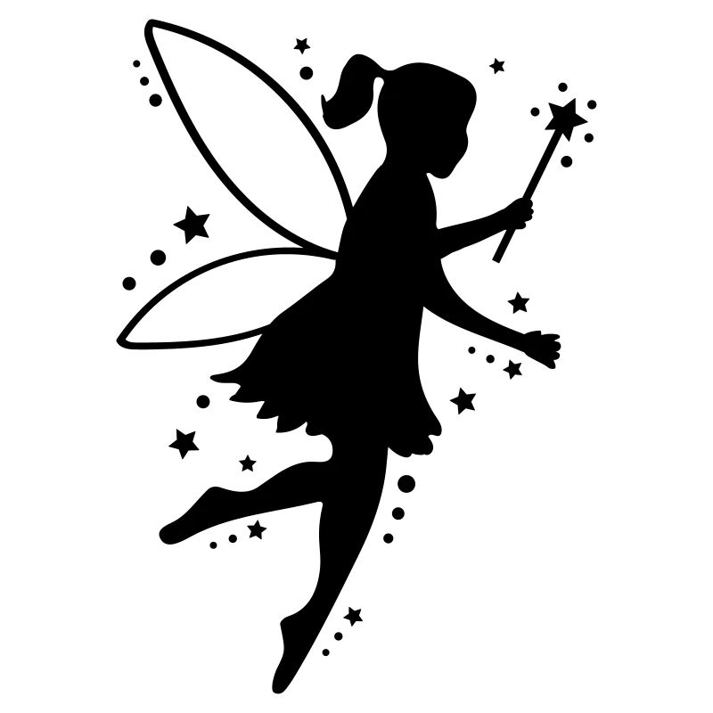 silhouette elfe de fée