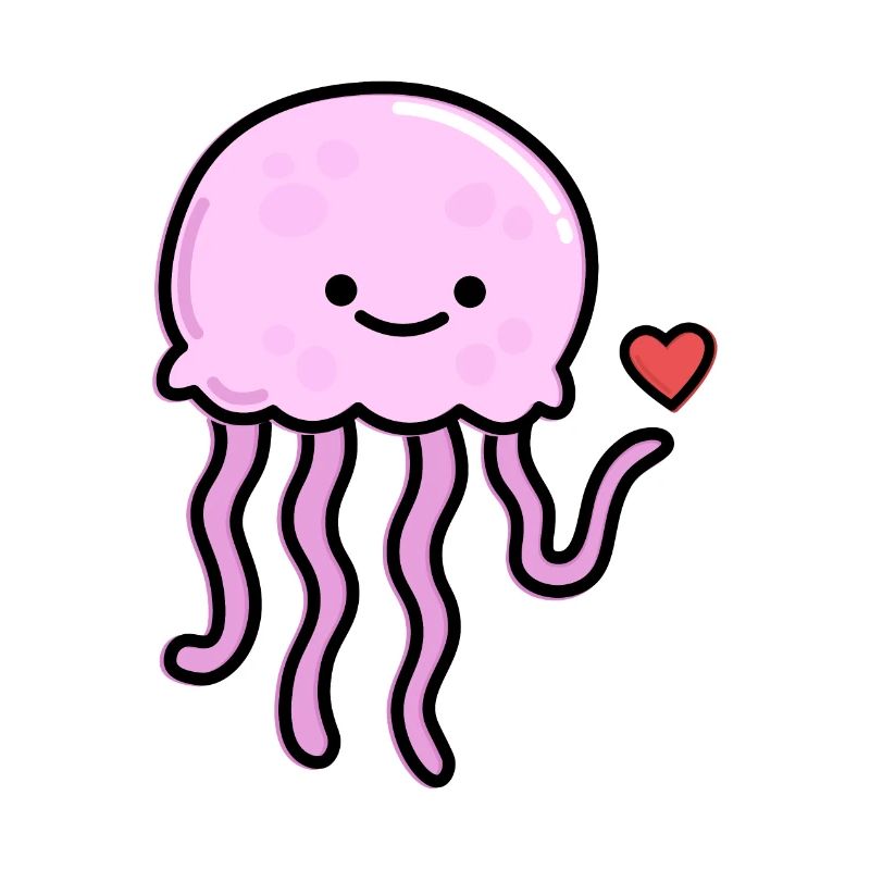 Méduse mignonne