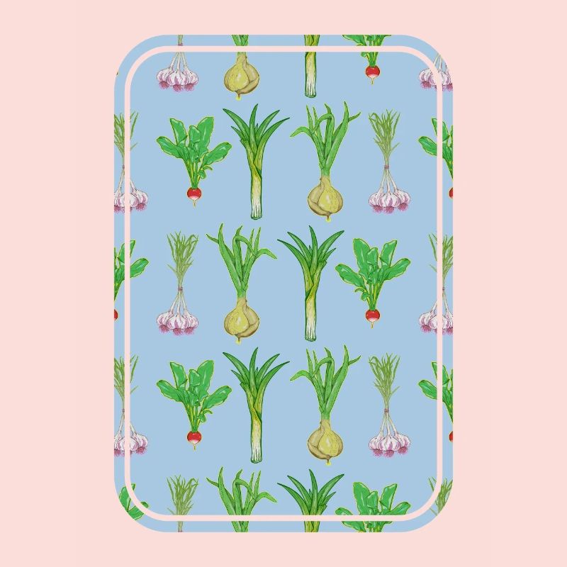 Vegetable garden pattern