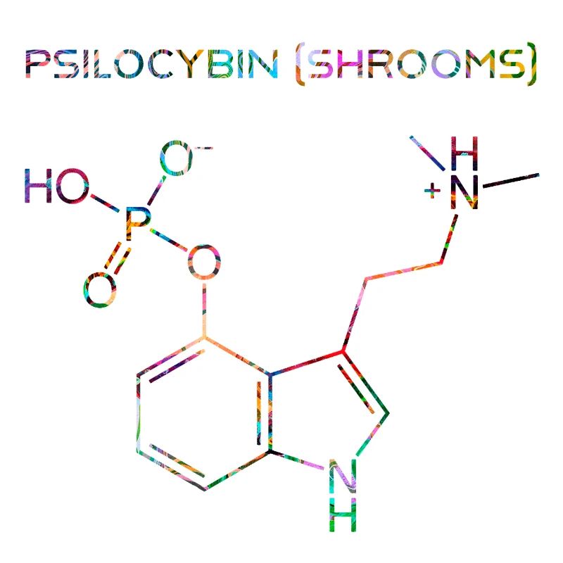 Psilocybin-Molekül