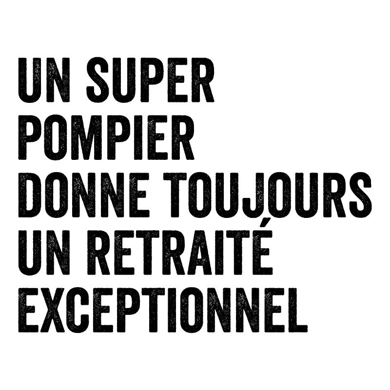 un super pompier donne un retraité exceptionnel