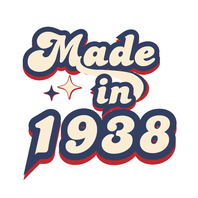 Made in 1938 Retro