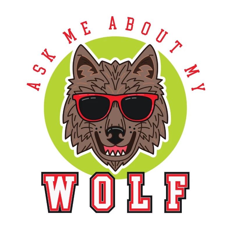 Sprich mich auf meinen Wolf an