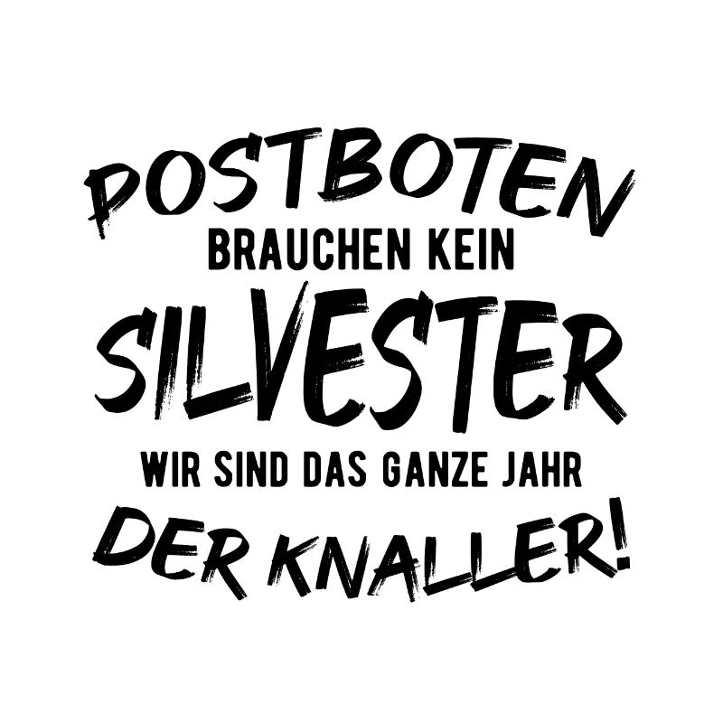 Postbote Spruch Lustig Silvester