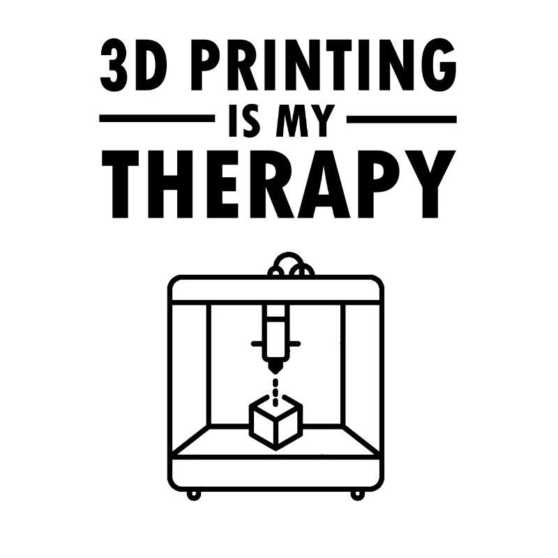 3D printer printing therapy hobby gift idea