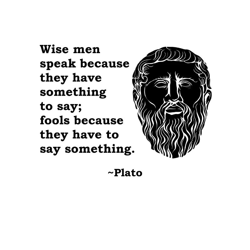 Plato Quote Philosophy Gift Antique Philosopher