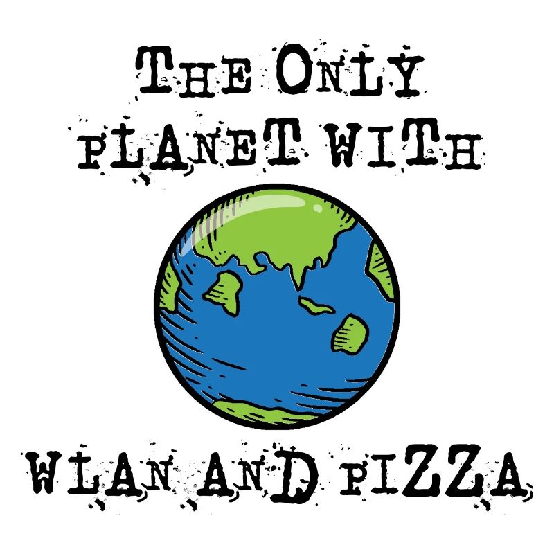 La seule planète avec Wi-Fi et pizza