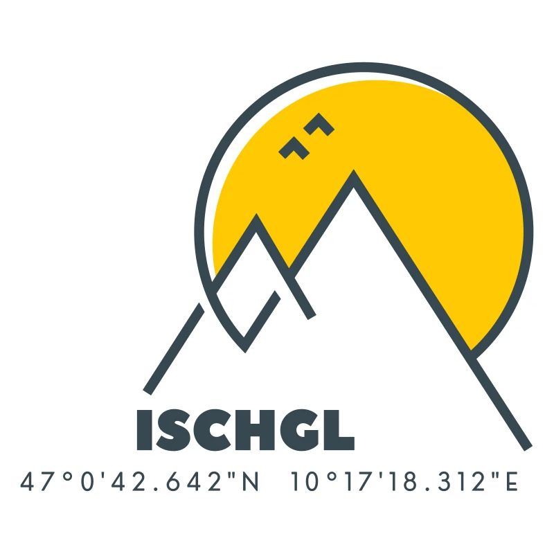 Minimalistisches Ischgl-Logo
