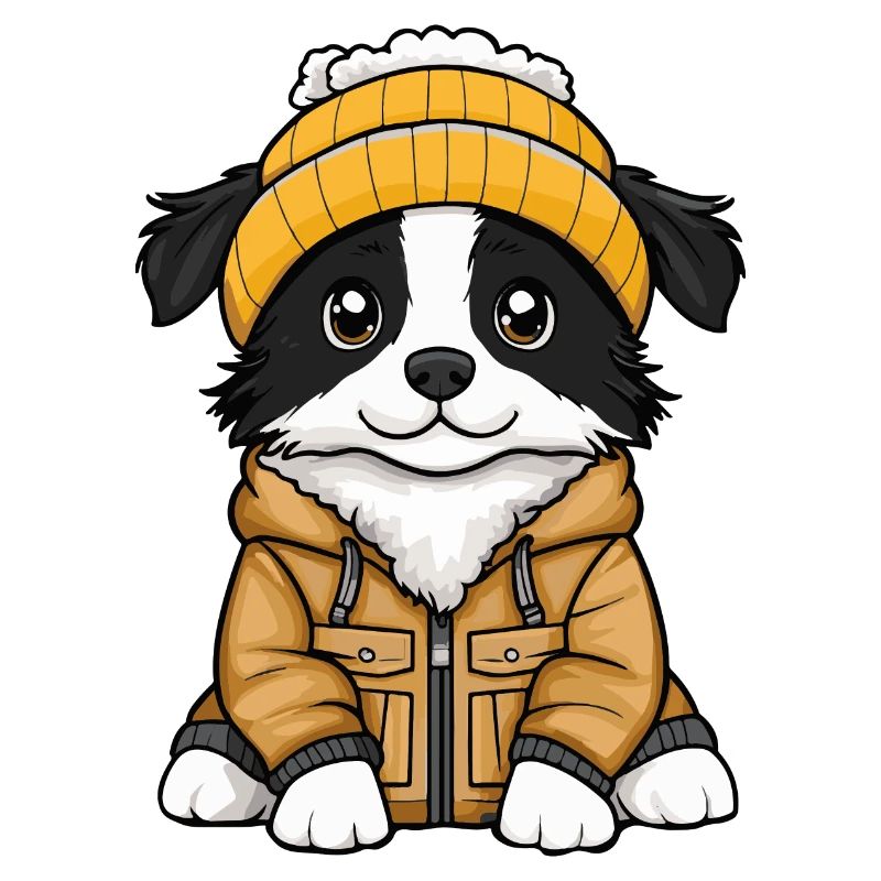Border Collie Chien Élégant