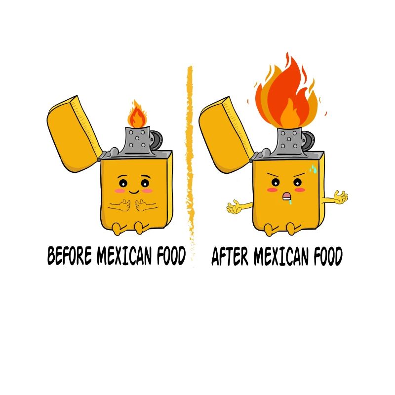 Briquet Idée Cadeau Mexico Sharp Food