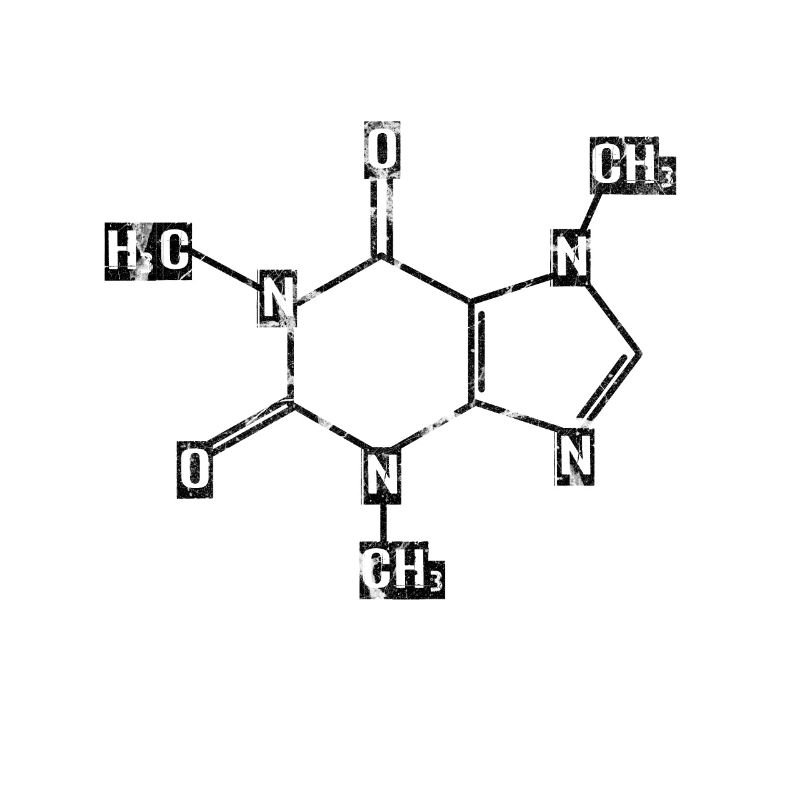 Caffeine - Chemical formula