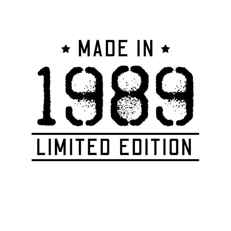 Fabriqué en 1989 édition limitée
