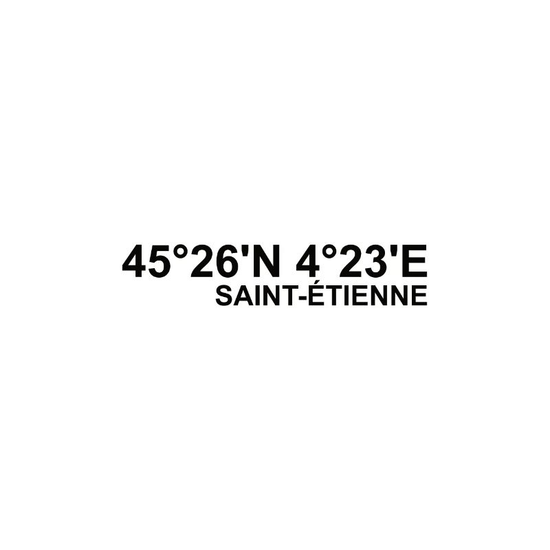 Saint-Étienne Coordinates