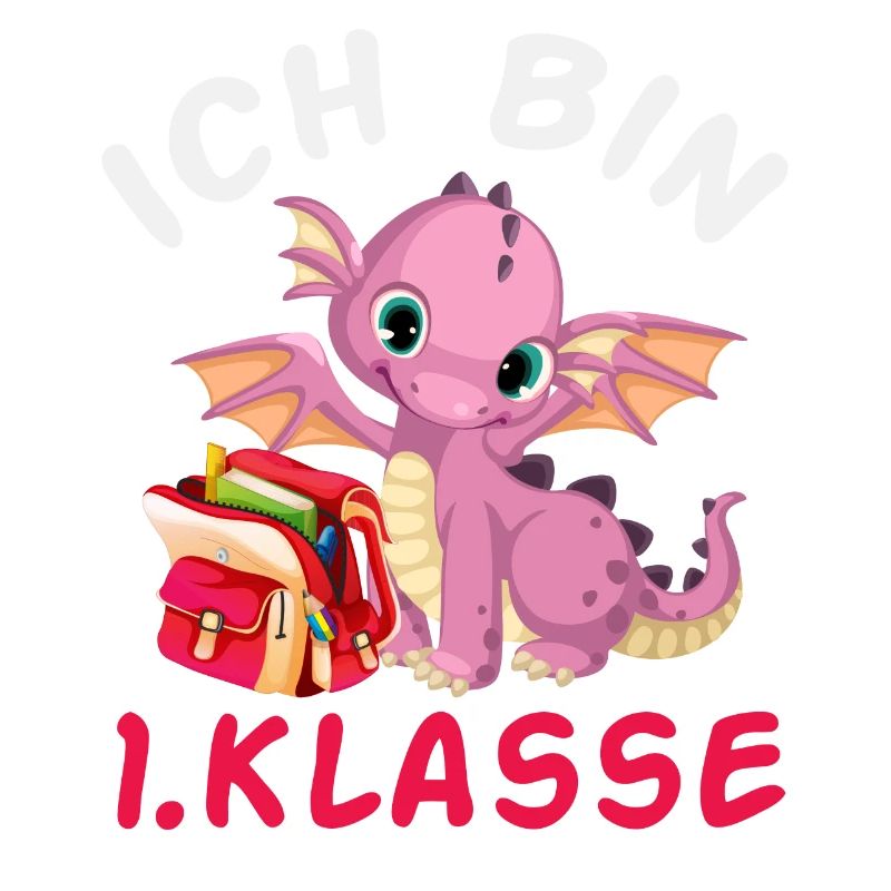 1. Klasse Schulanfang Design für die Einschulung