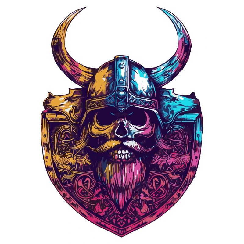 Wikinger Totenkopf