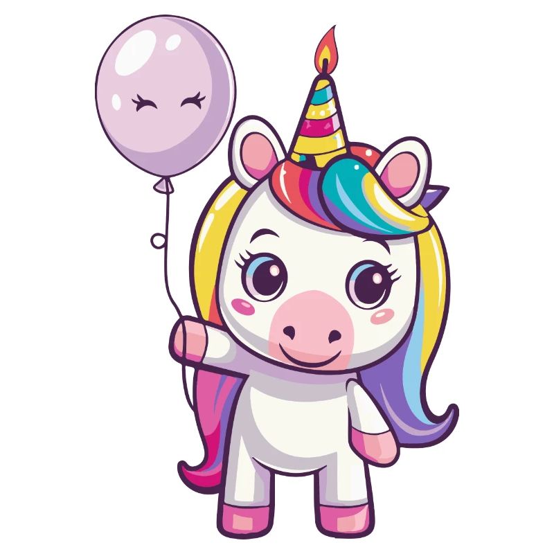 Einhorn Geburtstag Comic