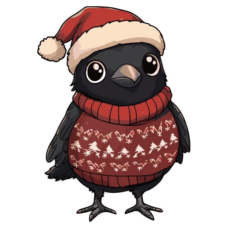Bande dessinée de Noël Raven Crow