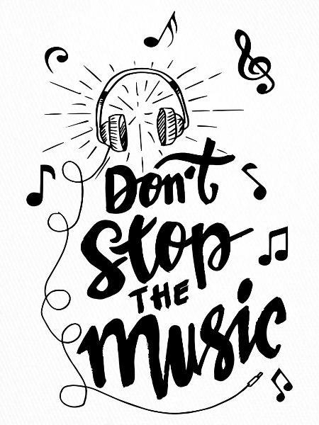 Don't stop the music