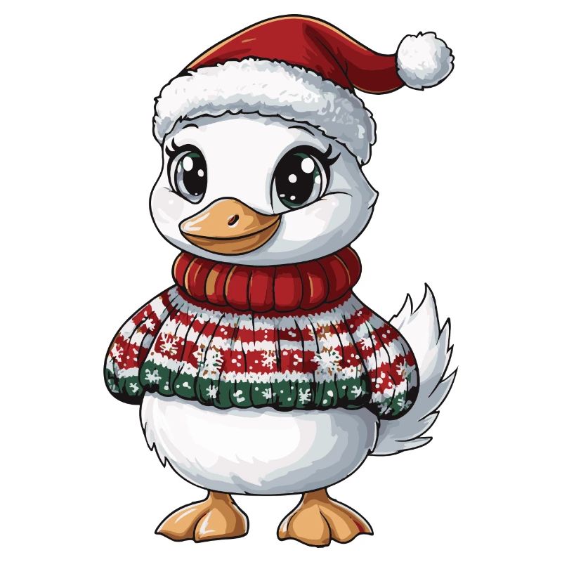Gans Weihnachten Comic