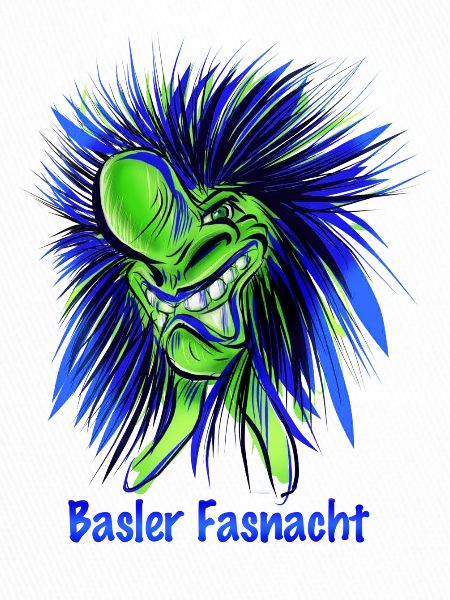 WAGGIS FACE BLUE