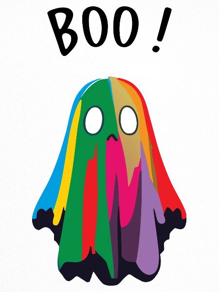 Cute Ghost / Halloween