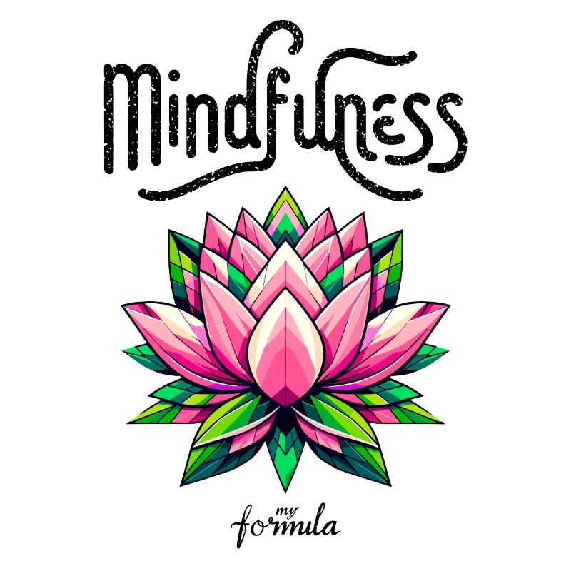 Mindfulness Ma formule : Fleur de lotus vibrante