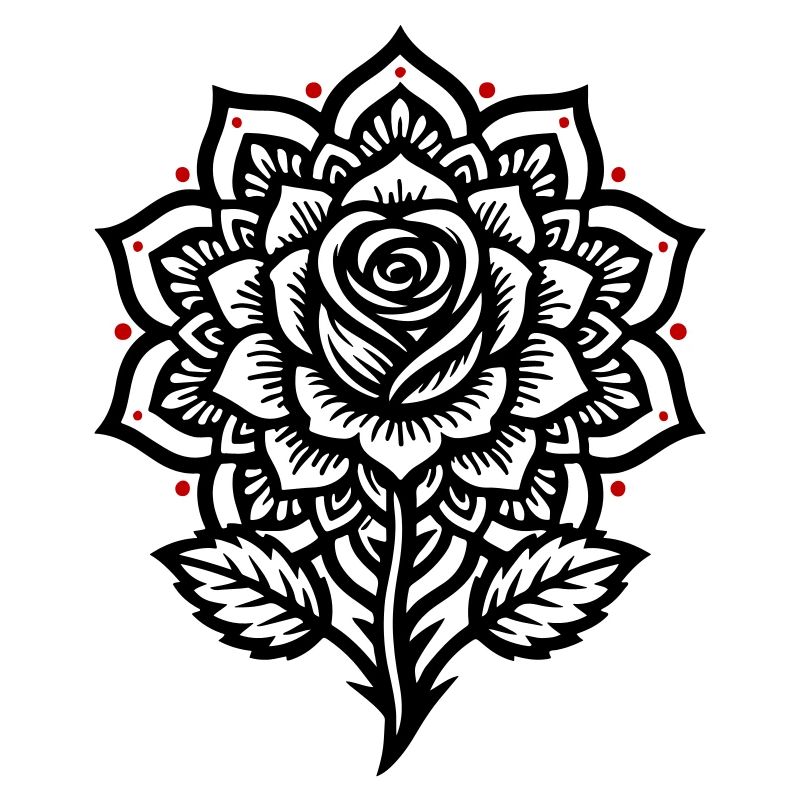 Rose Mandala