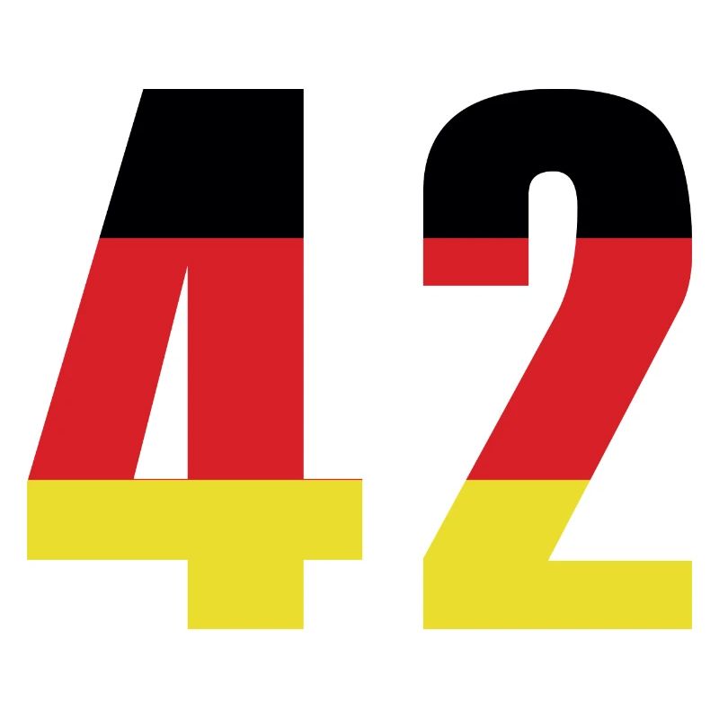 42 Number Germany Jersey