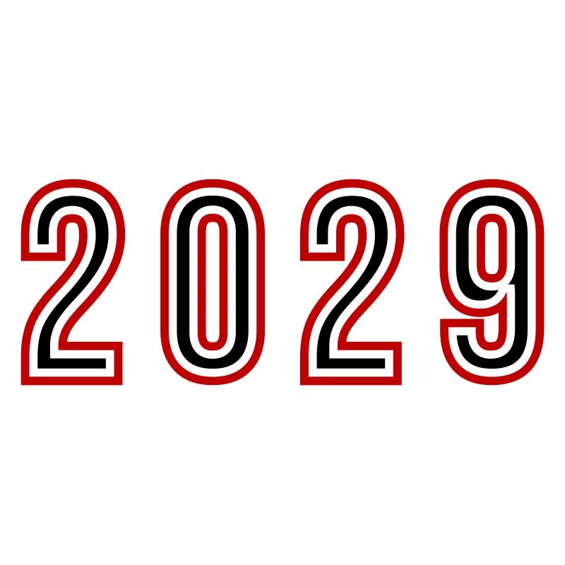 2029 Numéro de l’année