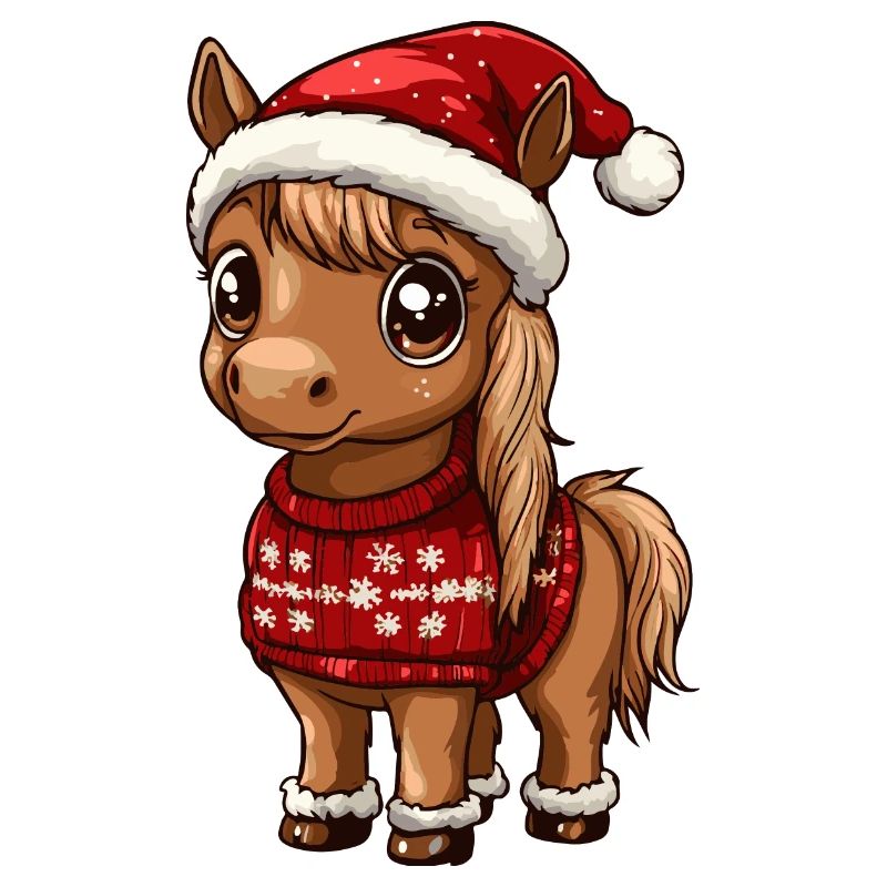 Cheval Noël Bande dessinée