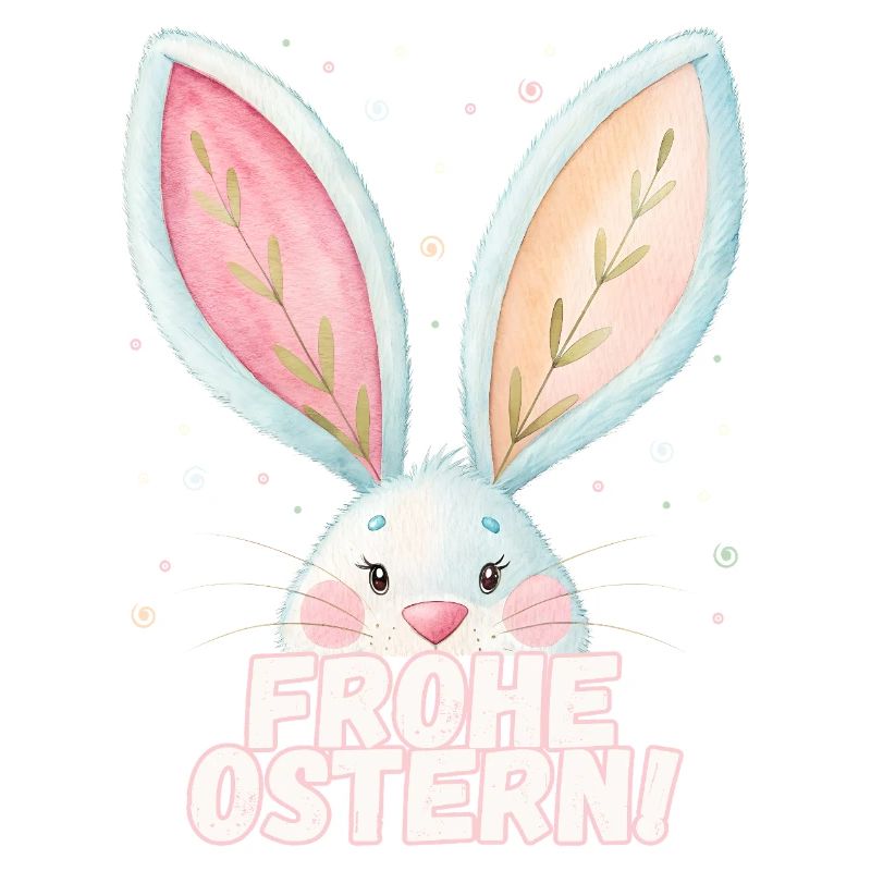 Joyeuses Pâques ! Lapin de Pâques mignon