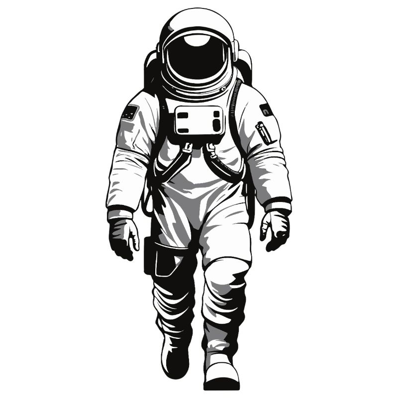 Astronaut - Profession Design Sticker