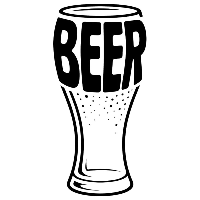 Beer - Funny Beer Logo Tshirt
