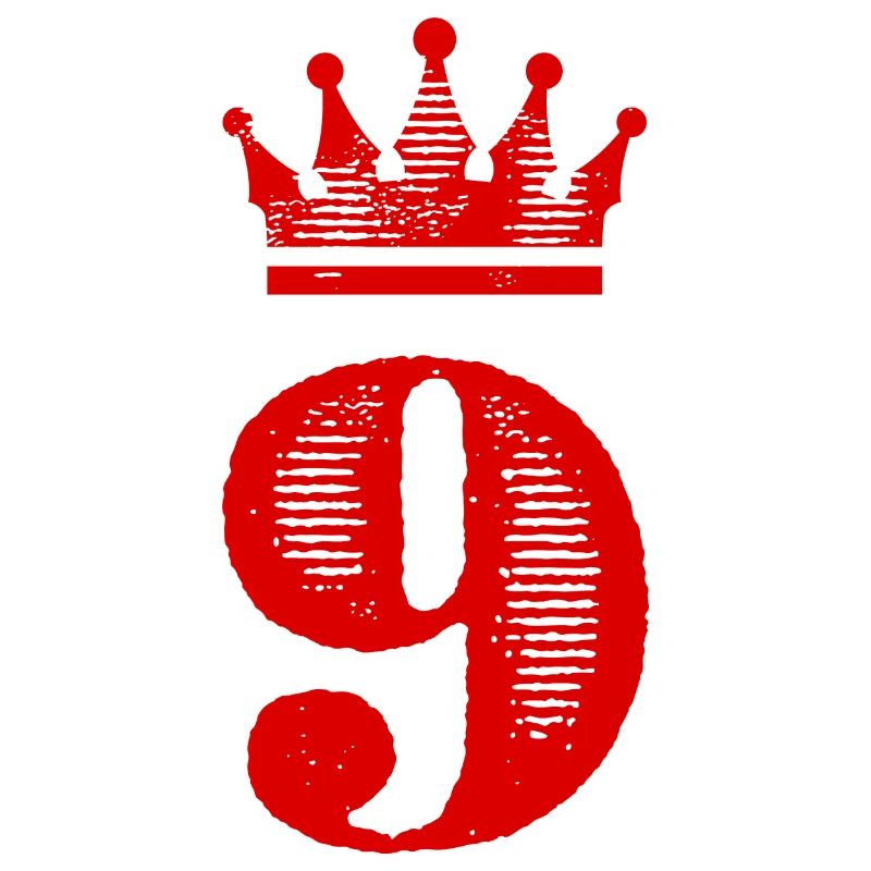9 Number crown