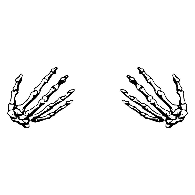 Skeleton Hands Chest