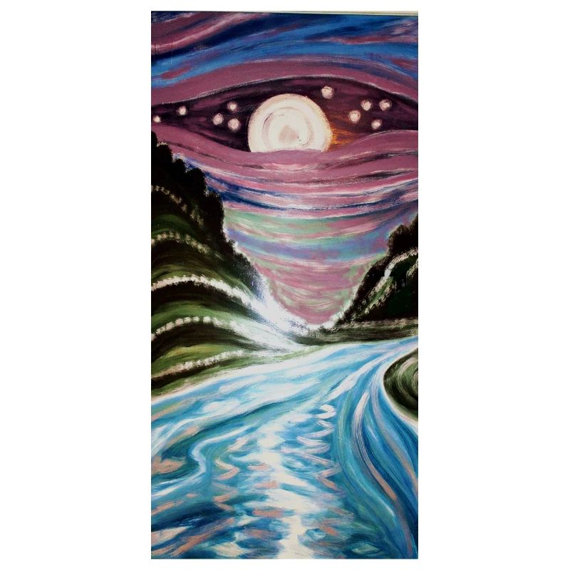 River in the Moonlight