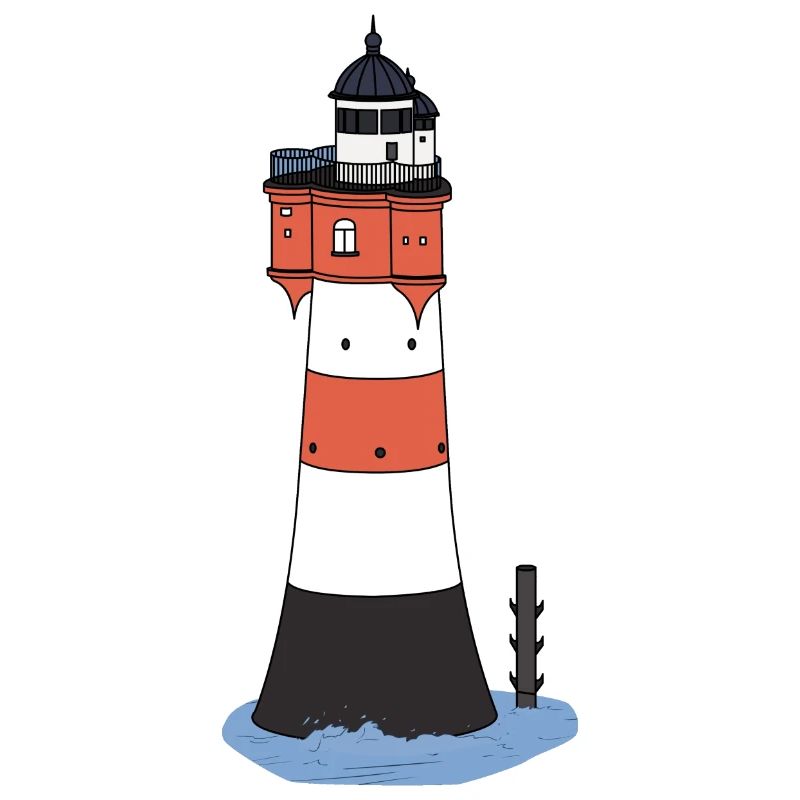 Leuchtturm Roter Sand
