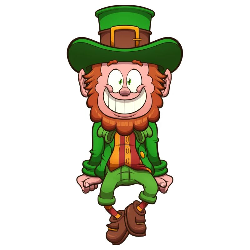 Leprechaun dansant