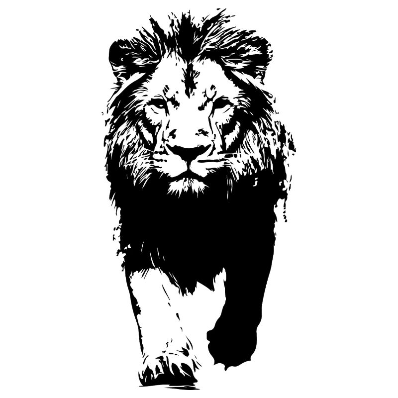 Löwe Wildnis