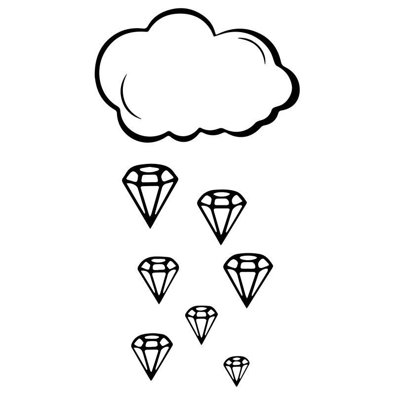 Diamond rain diamonds clouds