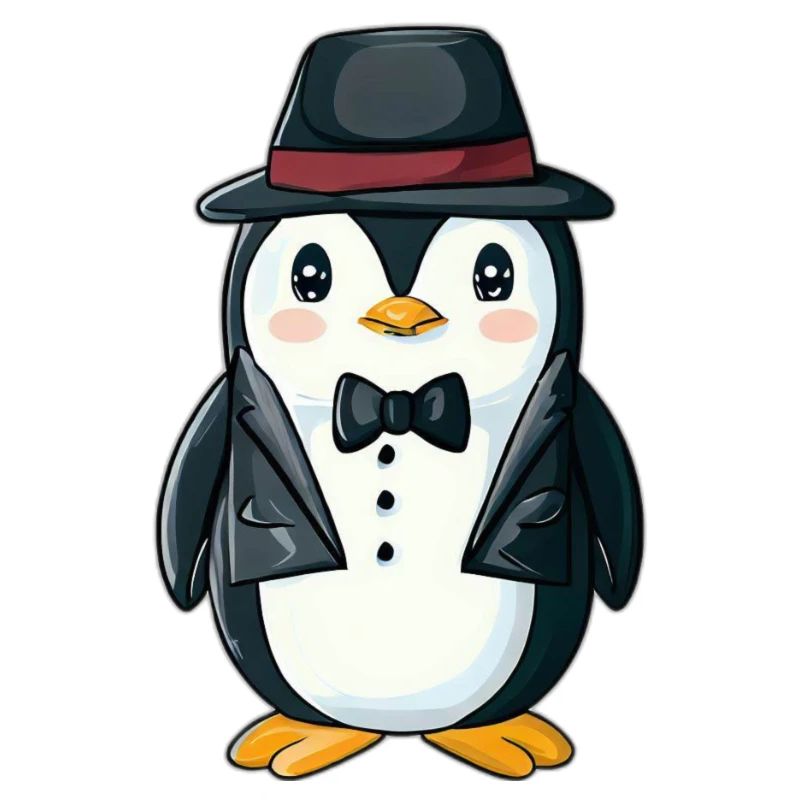 Süßer Pinguin Agent