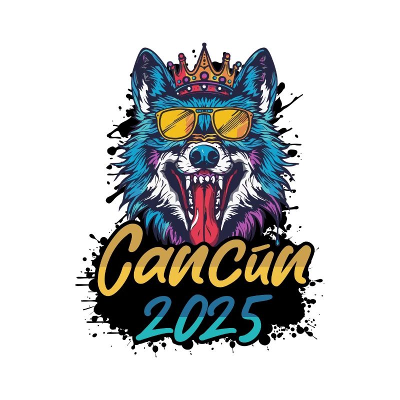 Cancun 2025 Party Wolf