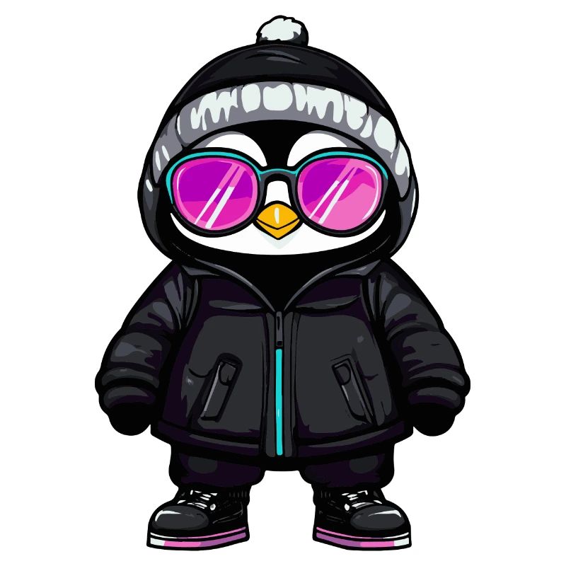 Pinguin Winter