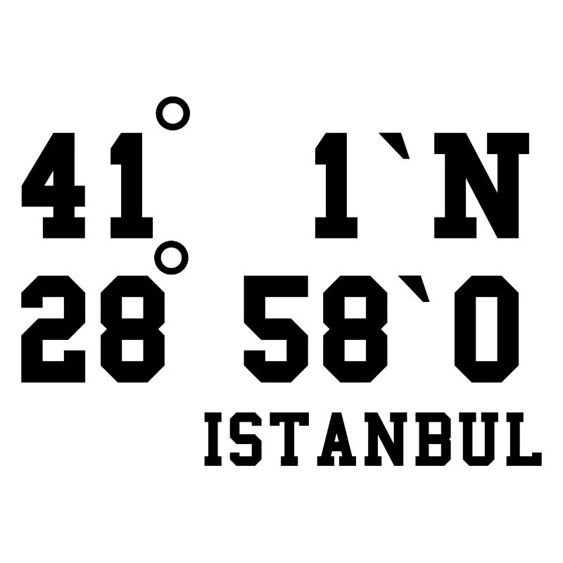 Istanbul Coordinates Turkey Holiday Idea