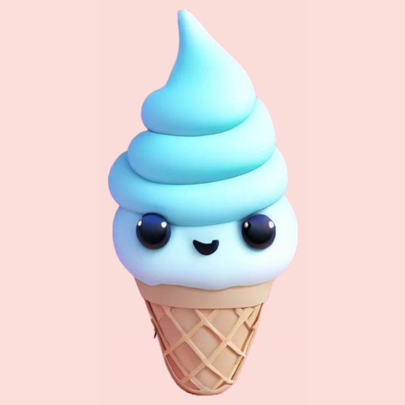 Crème glacée sucrée