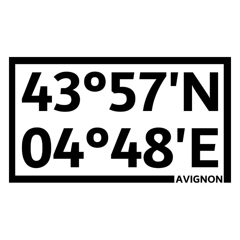 Coordonnées d’Avignon