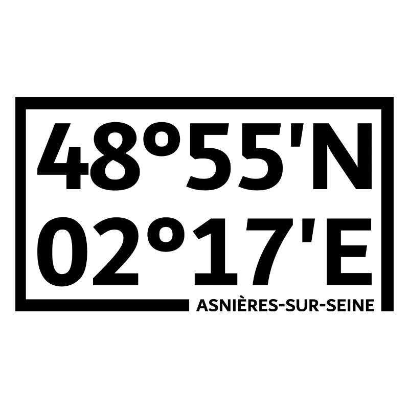 Asnières-sur-Seine coordinates